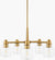 Dusti Modern Metallic - Brass Ceiling Lighting
