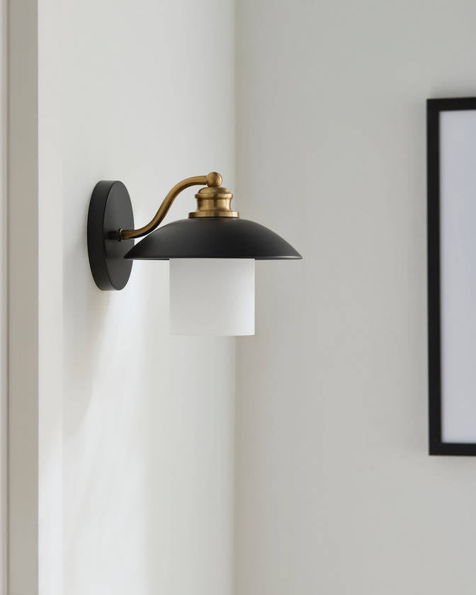 Keesa Traditional Black Wall Sconces
