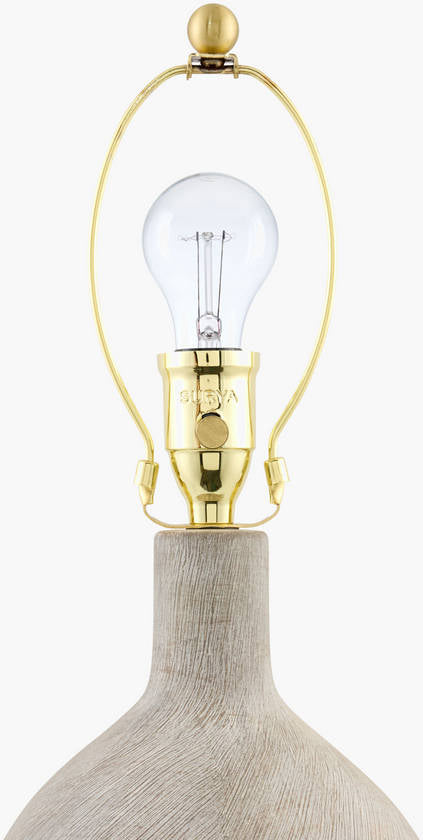 Rebeka Traditional Charcoal Table Lamp