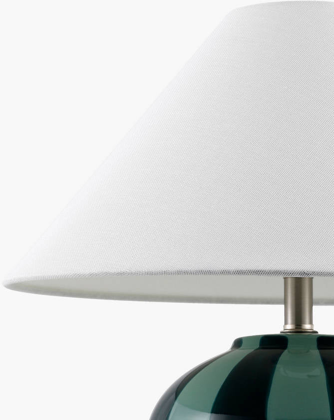 Donovan Modern Dark Green Table Lamp