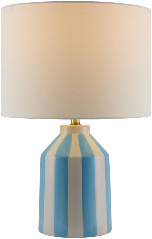 Hyman Modern Aqua Table Lamp