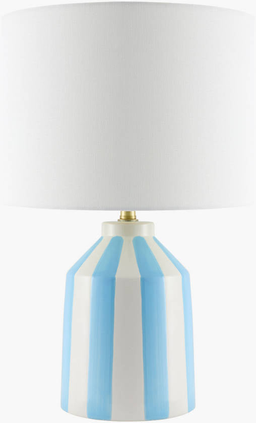 Hyman Modern Aqua Table Lamp