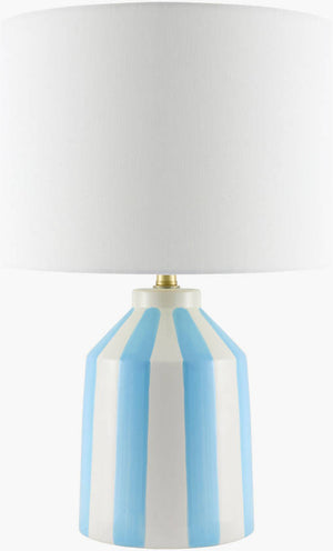 Hyman Modern Aqua Table Lamp