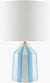 Hyman Modern Aqua Table Lamp