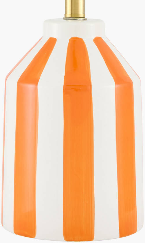 Hyman Modern Orange Table Lamp