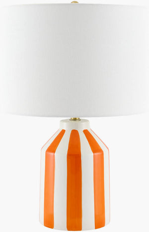 Hyman Modern Orange Table Lamp