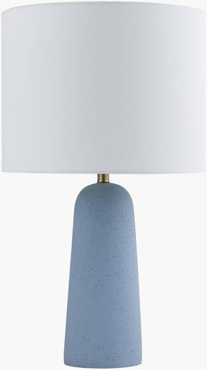 Katelynne Traditional Blue Table Lamp