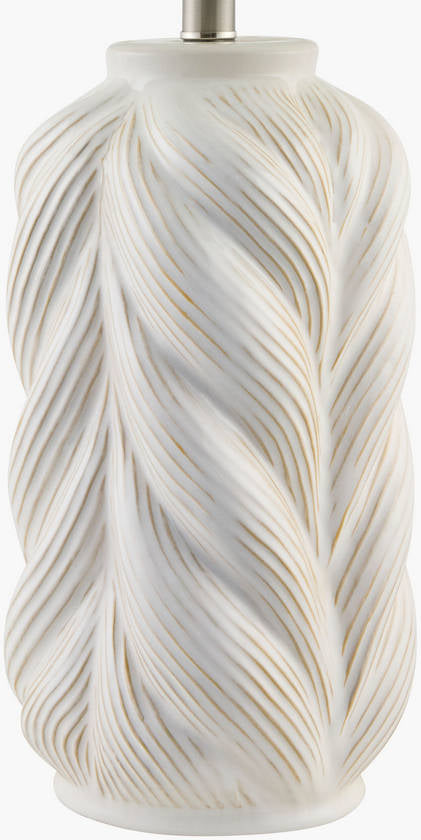 Lareina Traditional White Table Lamp