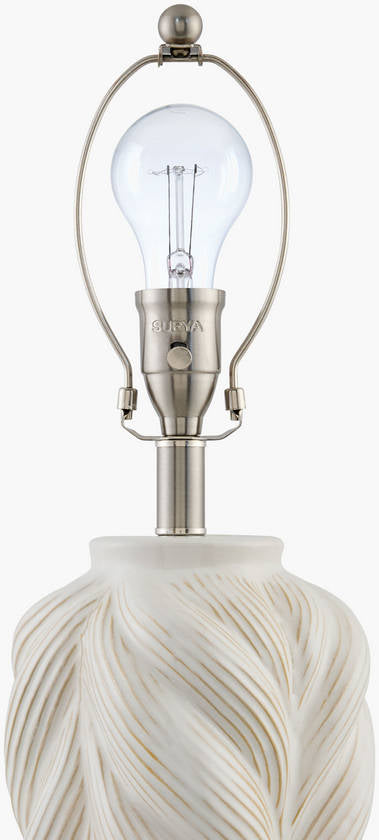 Lareina Traditional White Table Lamp