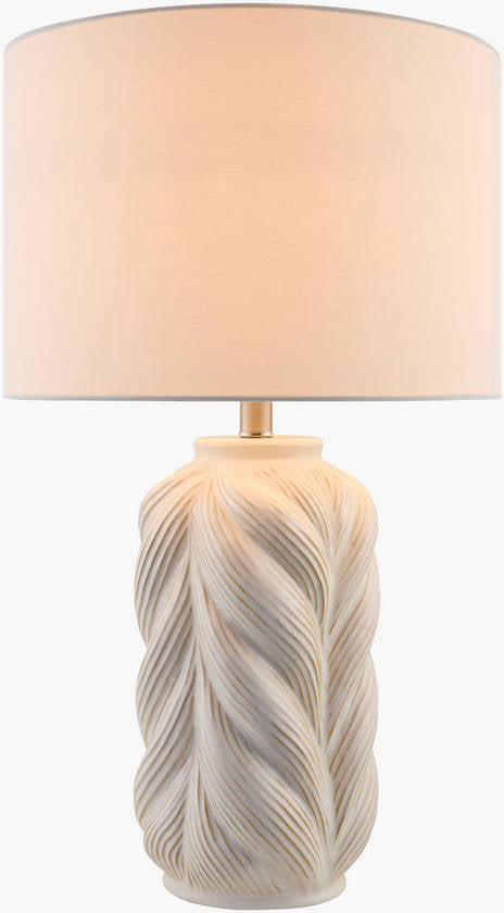 Lareina Traditional White Table Lamp