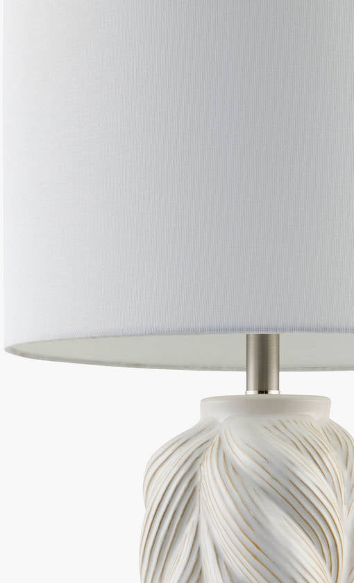 Lareina Traditional White Table Lamp
