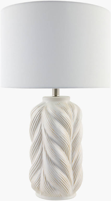 Lareina Traditional White Table Lamp
