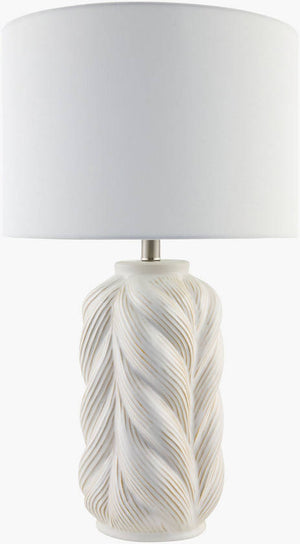 Lareina Traditional White Table Lamp