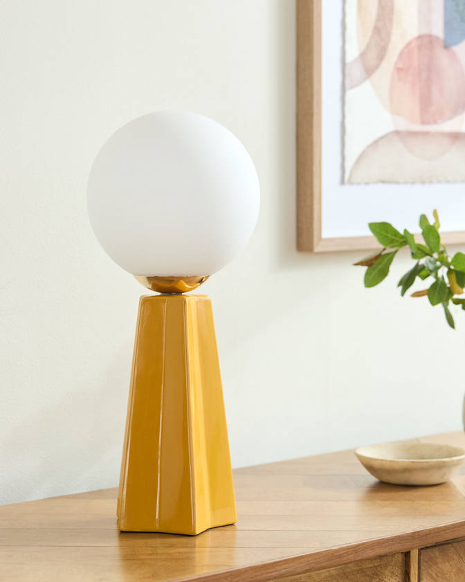 Costas Modern Yellow Table Lamp