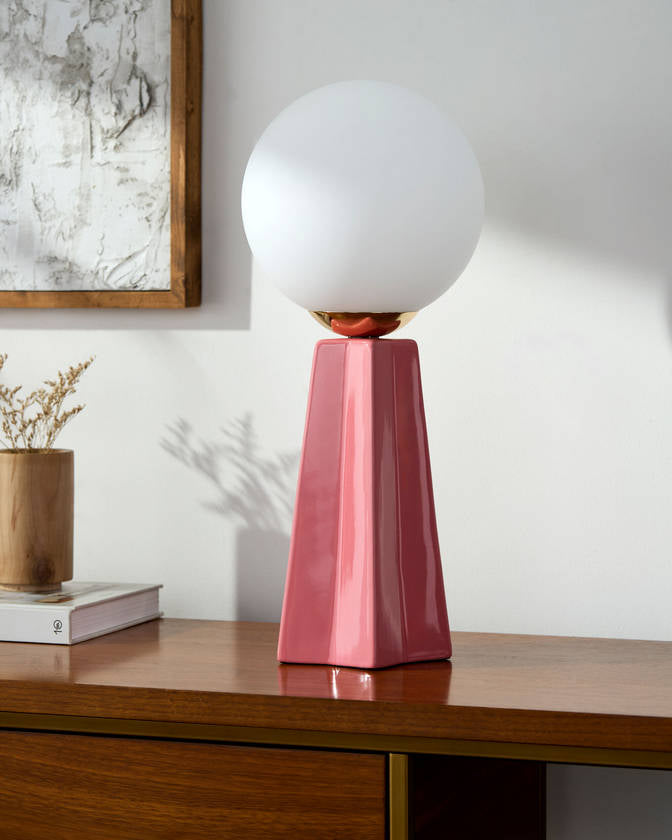 Costas Modern Pink Table Lamp