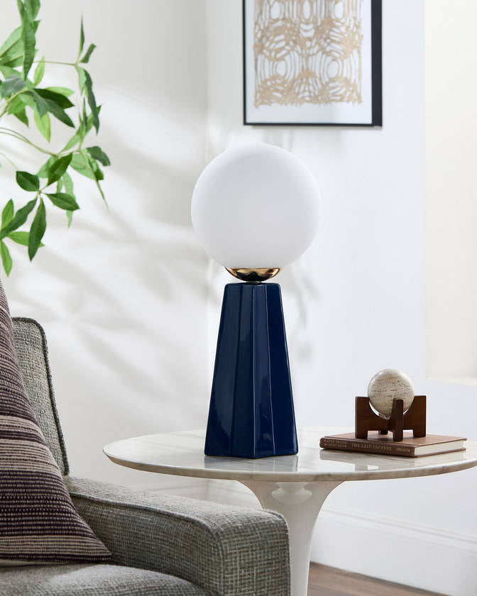 Costas Modern Navy Table Lamp