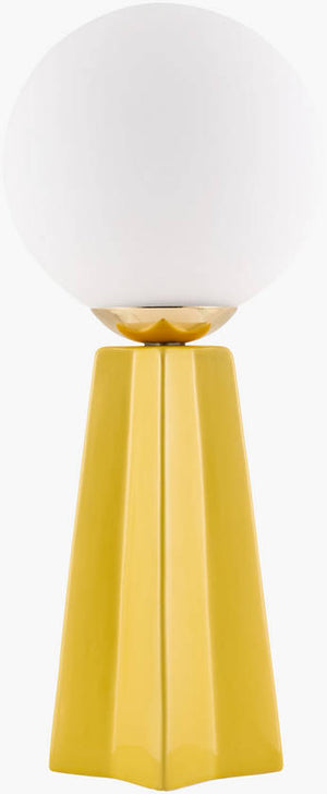 Costas Modern Bright Yellow Table Lamp