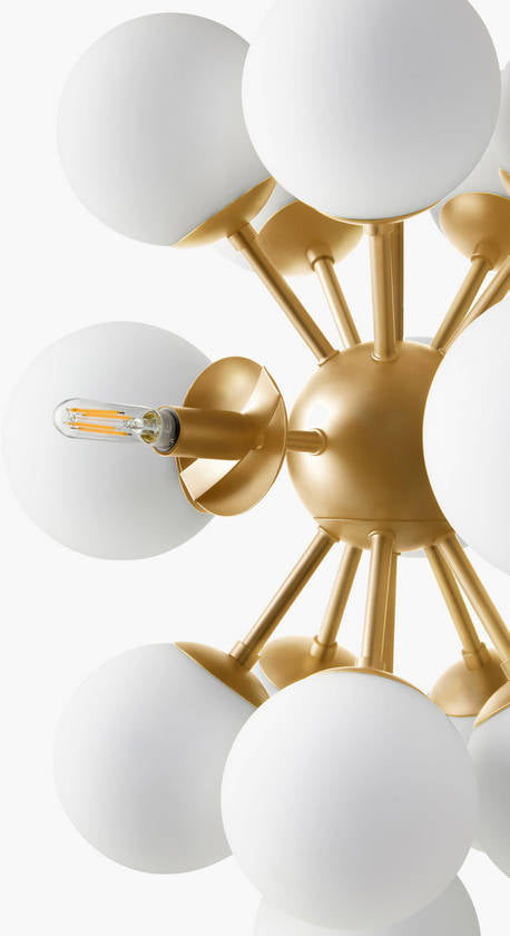 Marketa Modern Metallic - Brass Ceiling Lighting