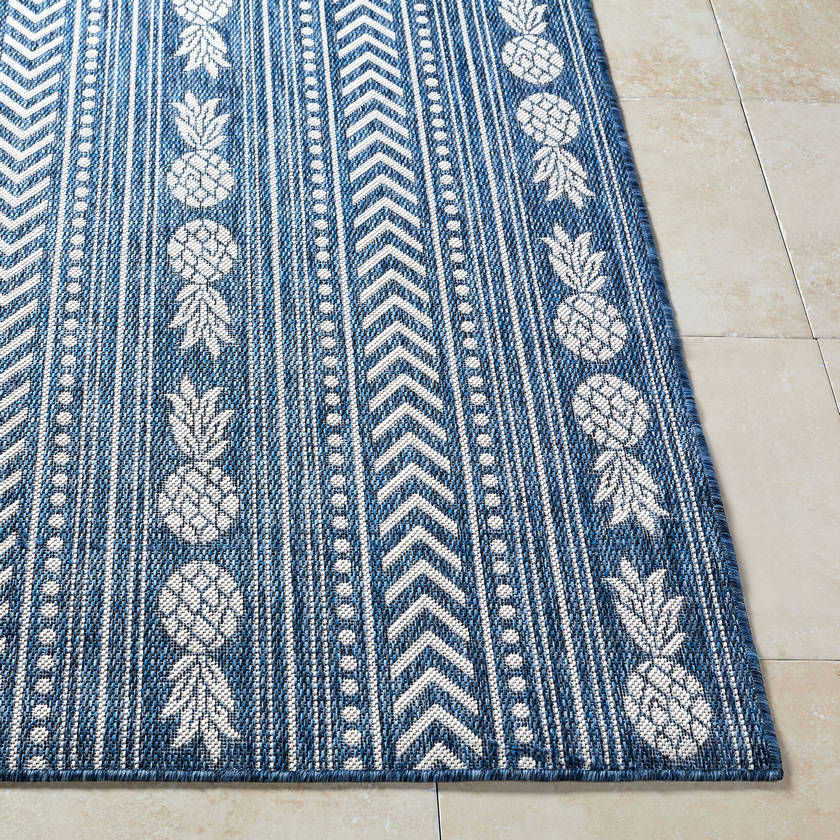 Sharida Traditional Blue Area Rug