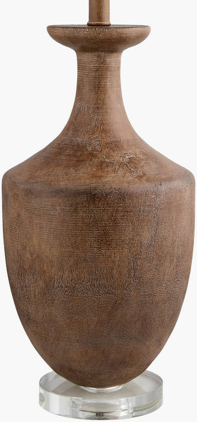 Clorinda Traditional Dark Brown Table Lamp