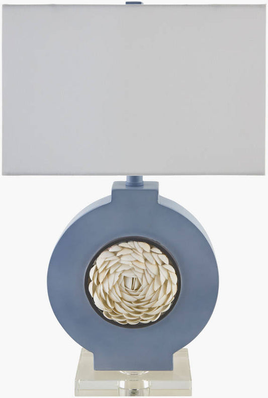 Minh Modern Ice Blue Table Lamp