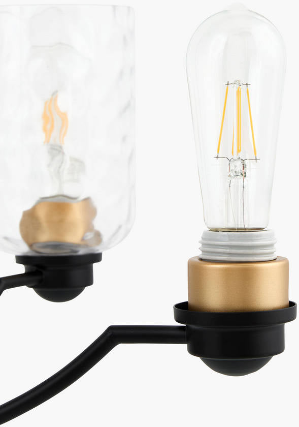 Rashia Traditional Black Ceiling Lighting