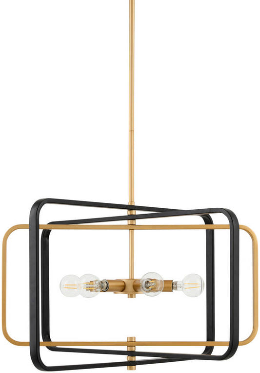 Taci Traditional Black/Gold Ceiling Lighting