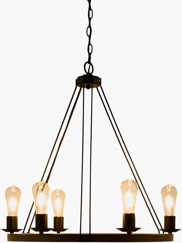 Nori Traditional Black Ceiling Lighting