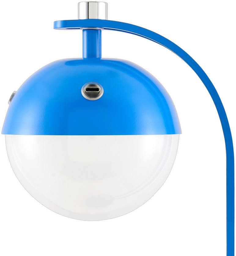 Landan Traditional Blue Table Lamp