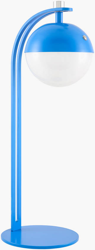 Landan Traditional Blue Table Lamp