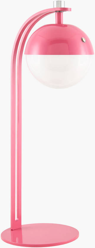 Landan Traditional Pink Table Lamp