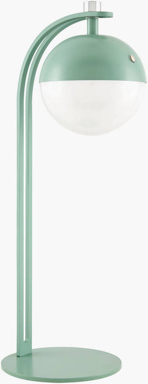 Landan Traditional Green Table Lamp