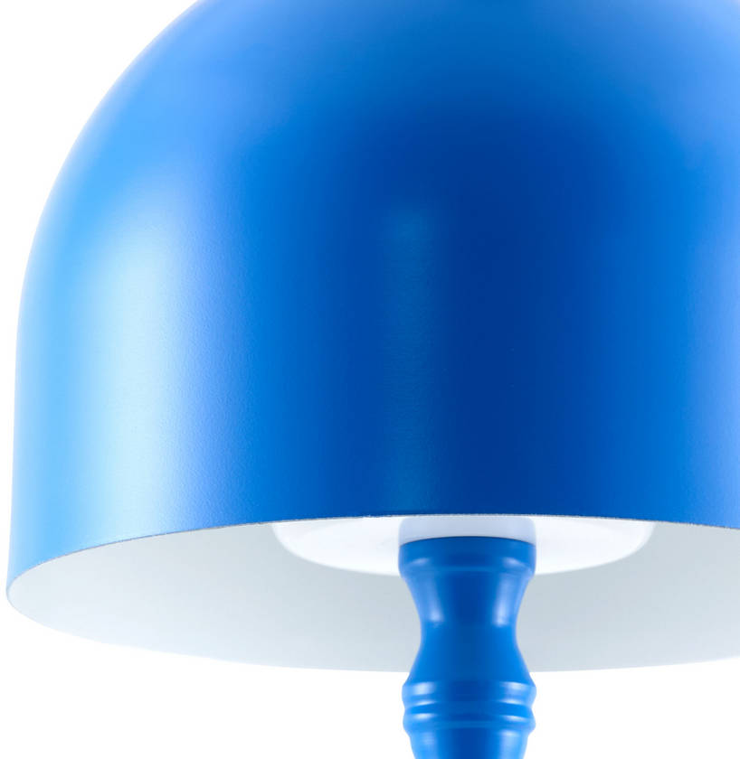 Francheska Traditional Blue Table Lamp
