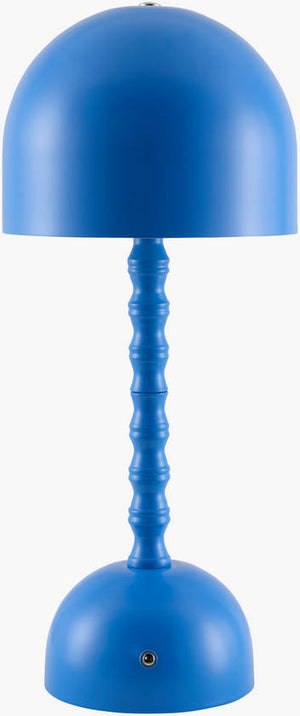 Francheska Traditional Blue Table Lamp