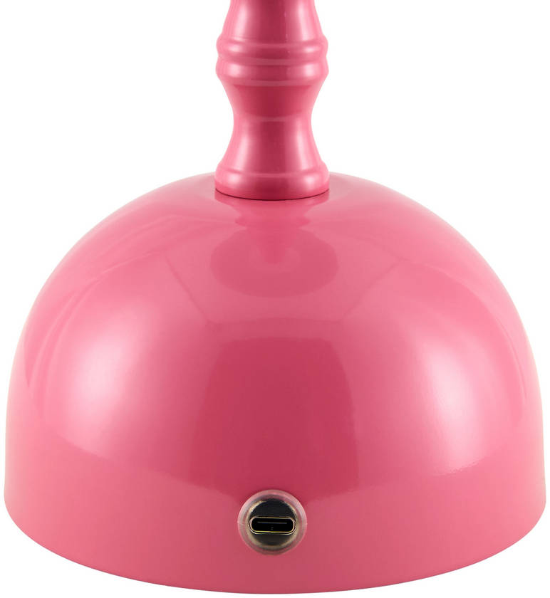 Francheska Traditional Pink Table Lamp