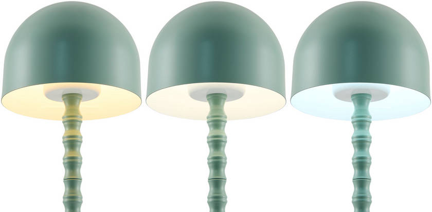 Francheska Traditional Green Table Lamp