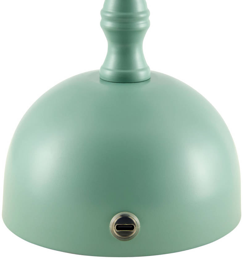 Francheska Traditional Green Table Lamp