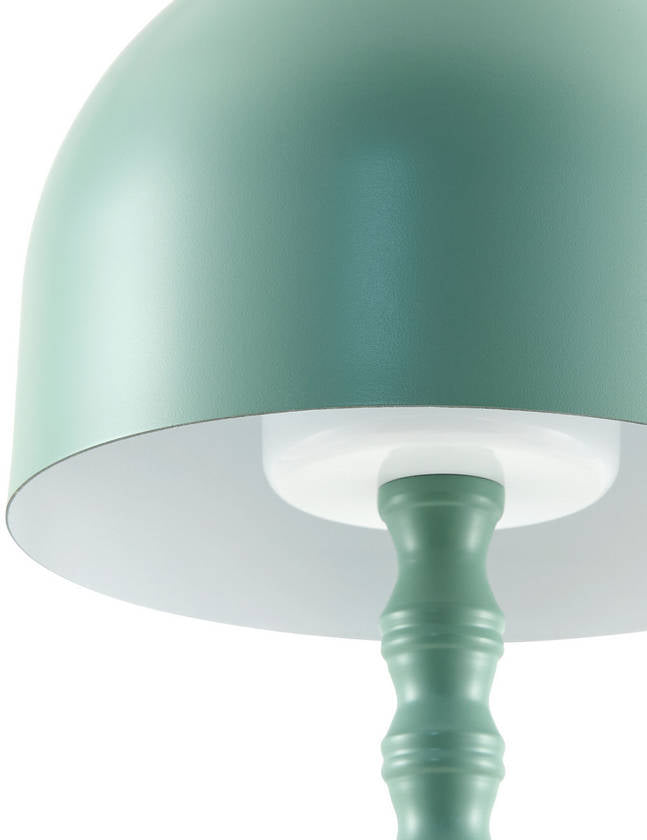 Francheska Traditional Green Table Lamp