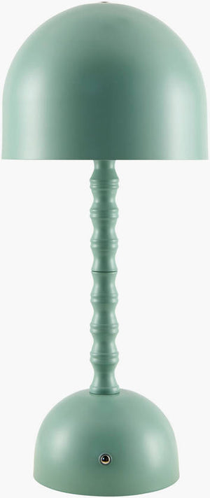Francheska Traditional Green Table Lamp