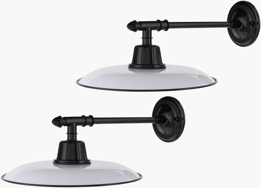 Ineisha Rustic White Wall Sconces