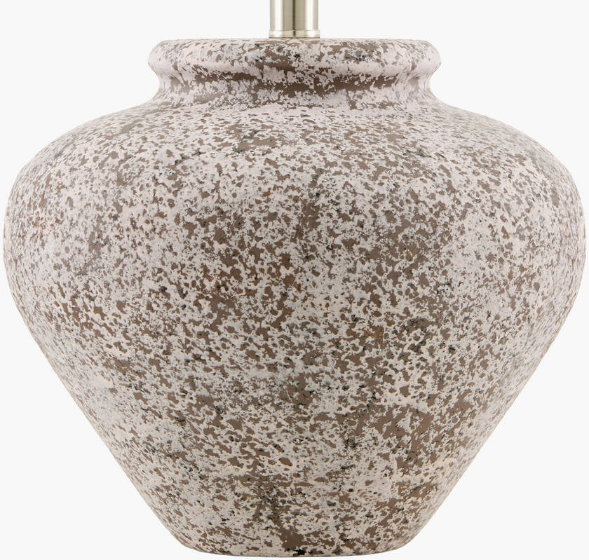 Travia Traditional Gray Table Lamp