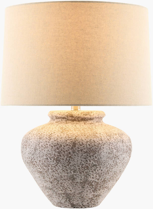 Travia Traditional Gray Table Lamp