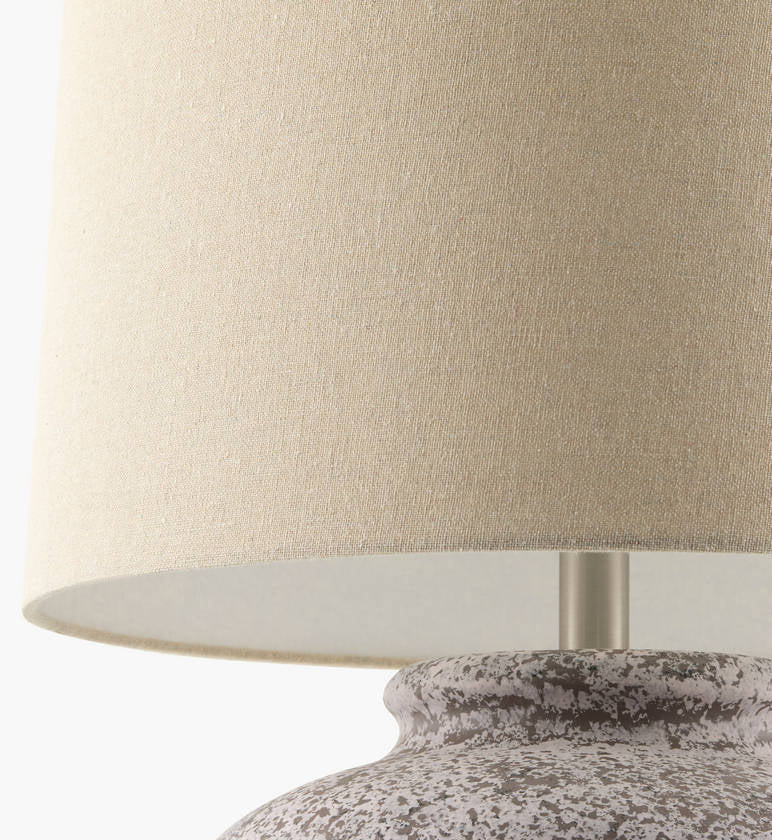 Travia Traditional Gray Table Lamp