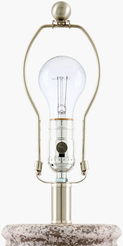 Travia Traditional Gray Table Lamp