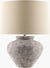 Travia Traditional Gray Table Lamp