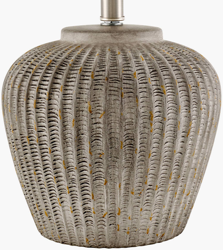 Shawndra Traditional Gray Table Lamp