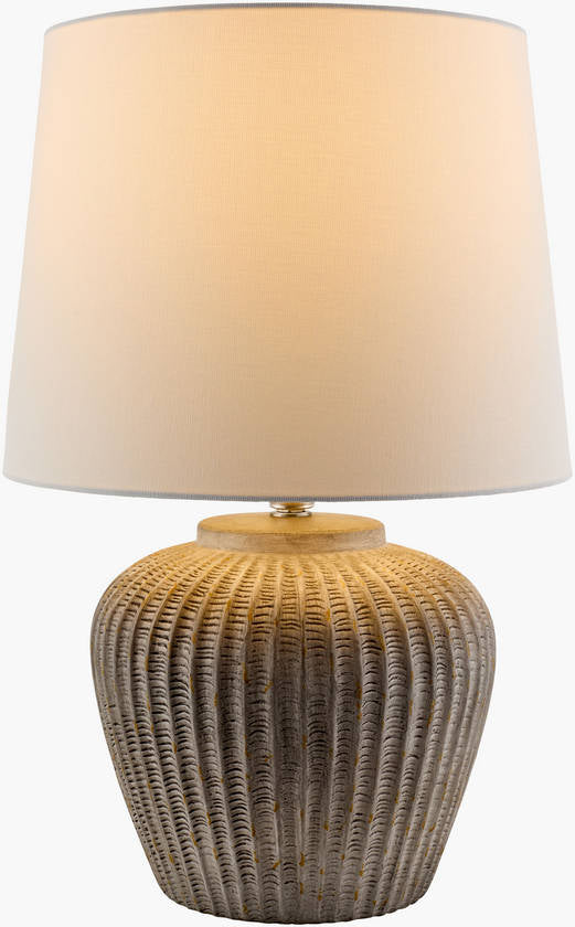 Shawndra Traditional Gray Table Lamp