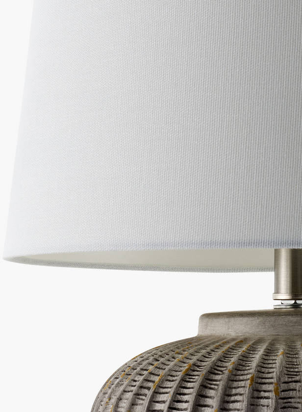 Shawndra Traditional Gray Table Lamp