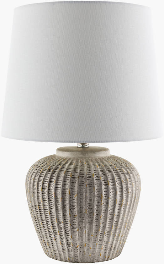Shawndra Traditional Gray Table Lamp