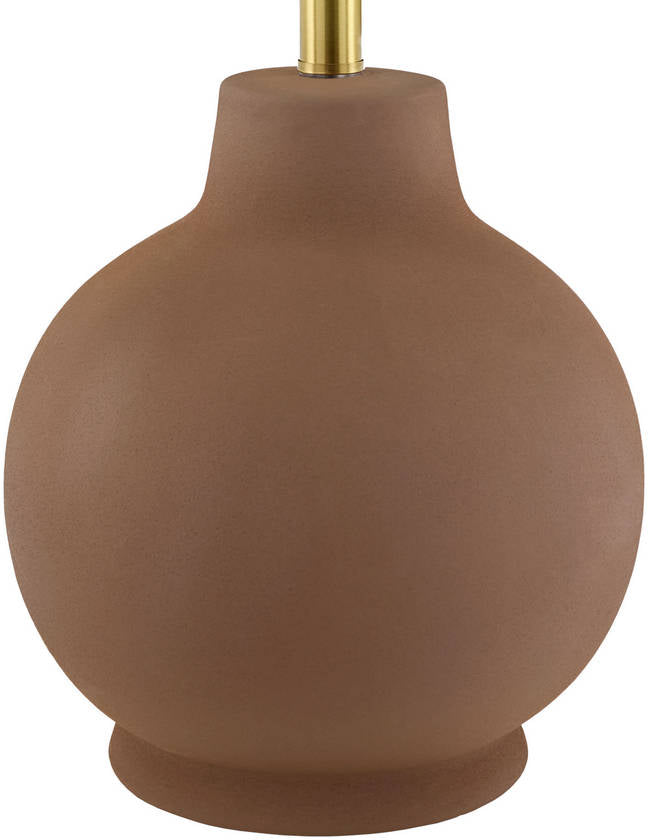 Tomothy Traditional Dark Brown Table Lamp